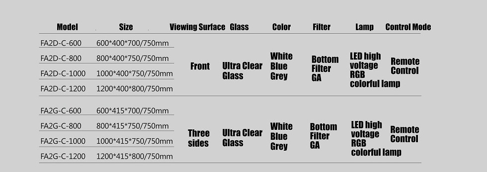 IWISH FA2D Aquarium Accessories Saltwater Fish Tank with Filter Cylinder Pump Light Large Ultra Glass Stand Type