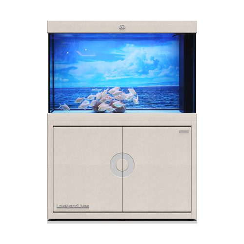 IWISH FC2D 200 Gallon Fish tank Aquarium Tanks Large Fresh Sea Water Ultra Clear Glass Accessories with Pump Light Cabinet