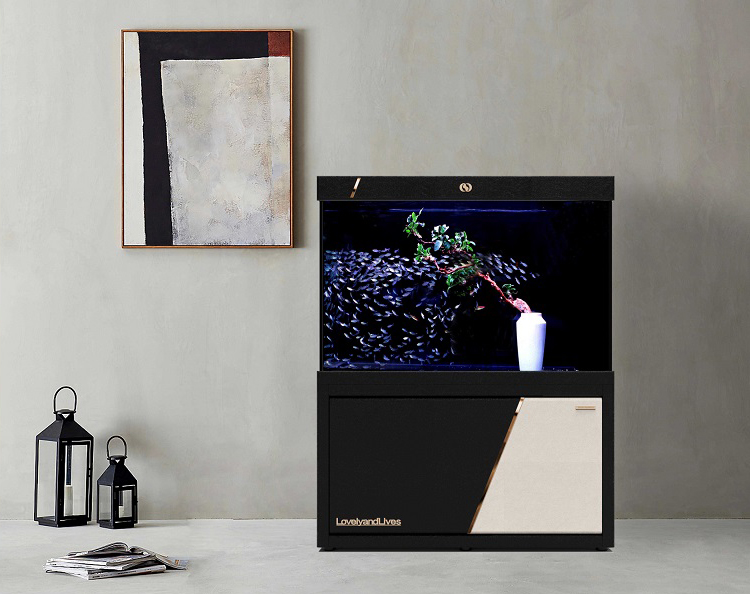 IWISH FC4D Series Ultra Glass Big Fish Tank With Filter Large Aquarium Accessories for Home Decoration Koi Fish Tank Aquarium